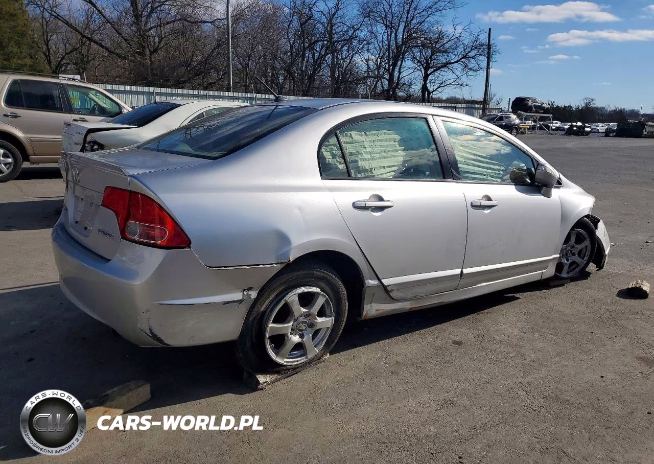2007 Honda Civic Hybrid VIN:JHMFA36297S014185 - 3