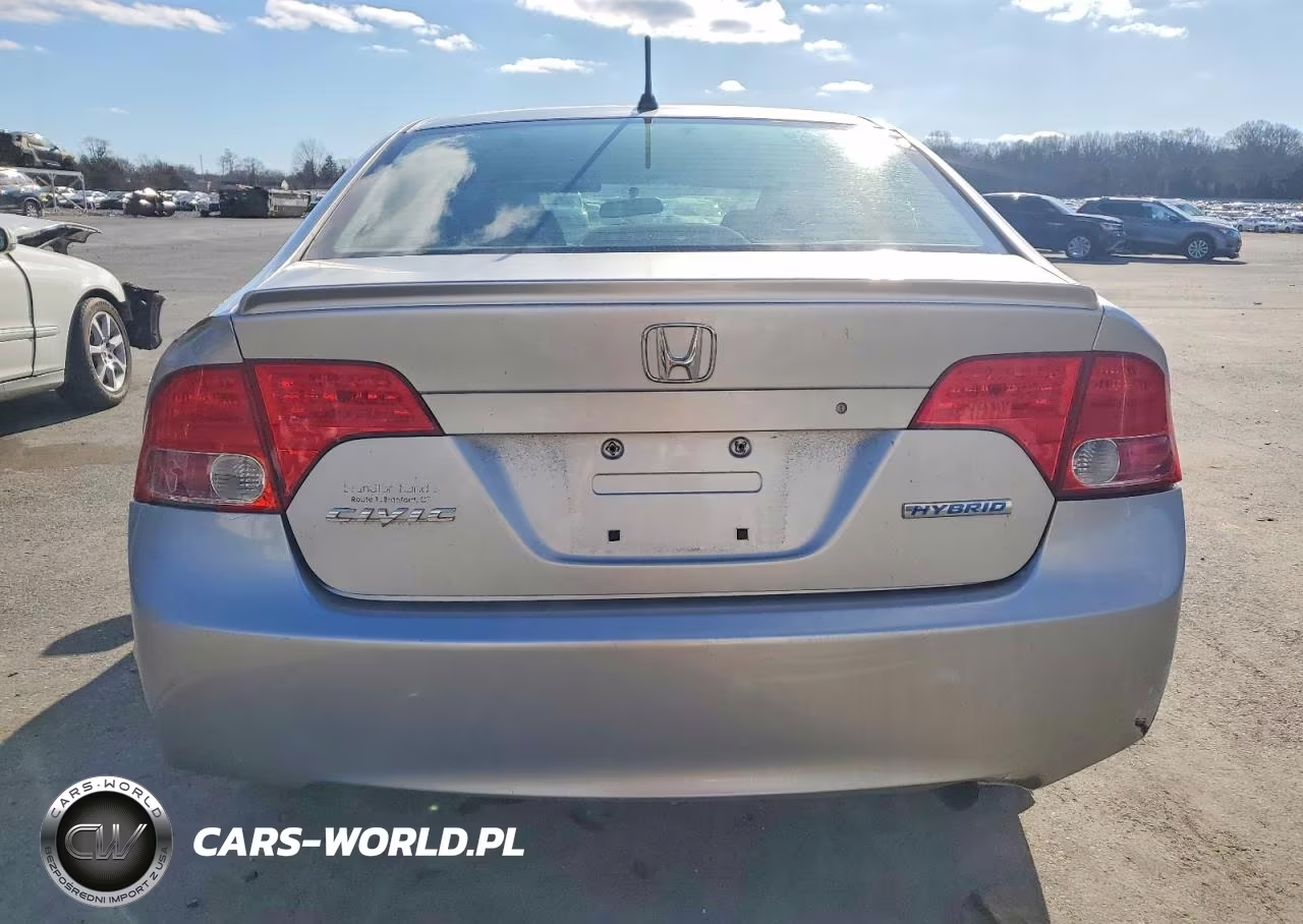 2007 Honda Civic Hybrid VIN:JHMFA36297S014185 - 6
