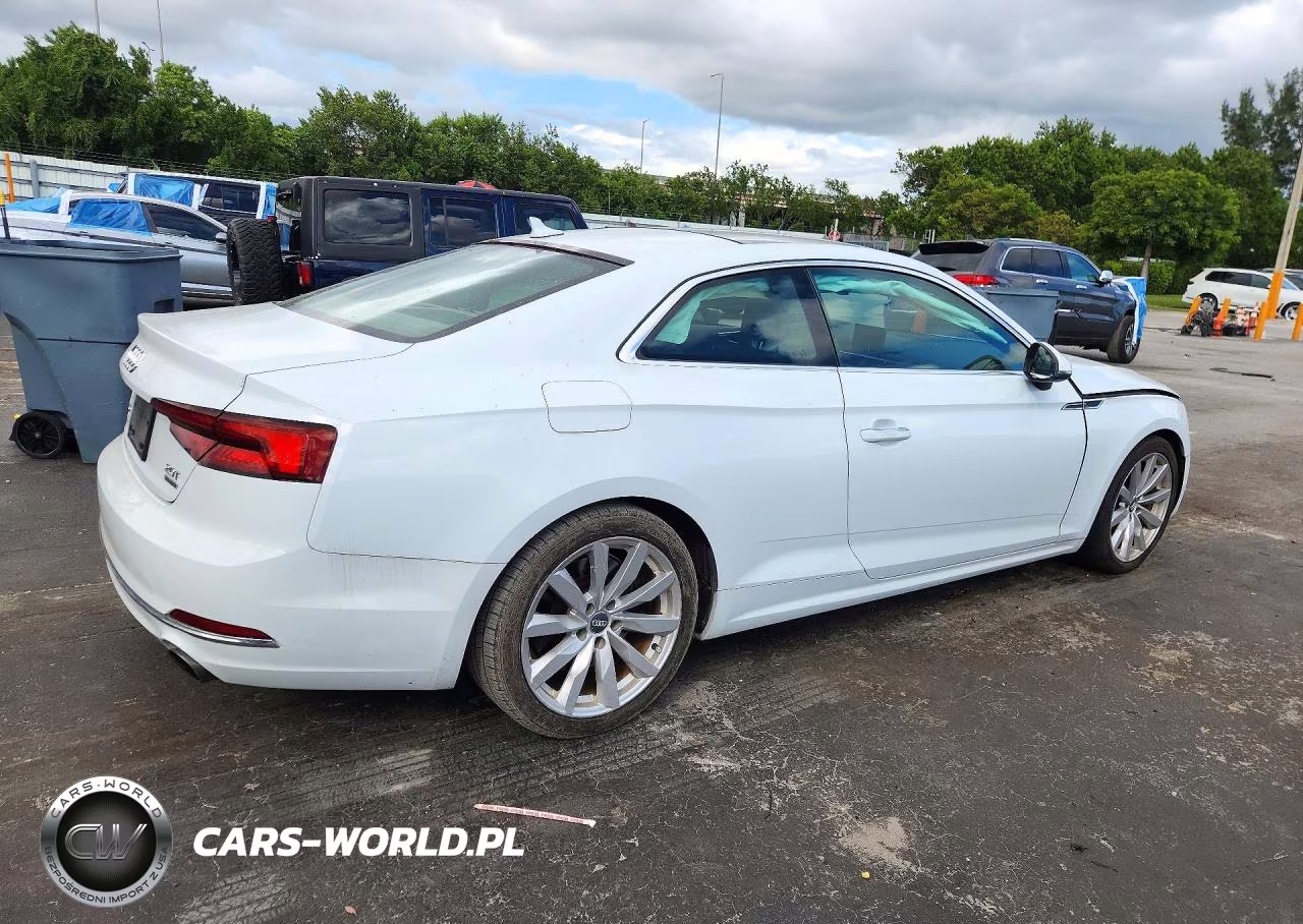 2018 Audi A5 Premium VIN:WAUNNAF56JA025557 - 3