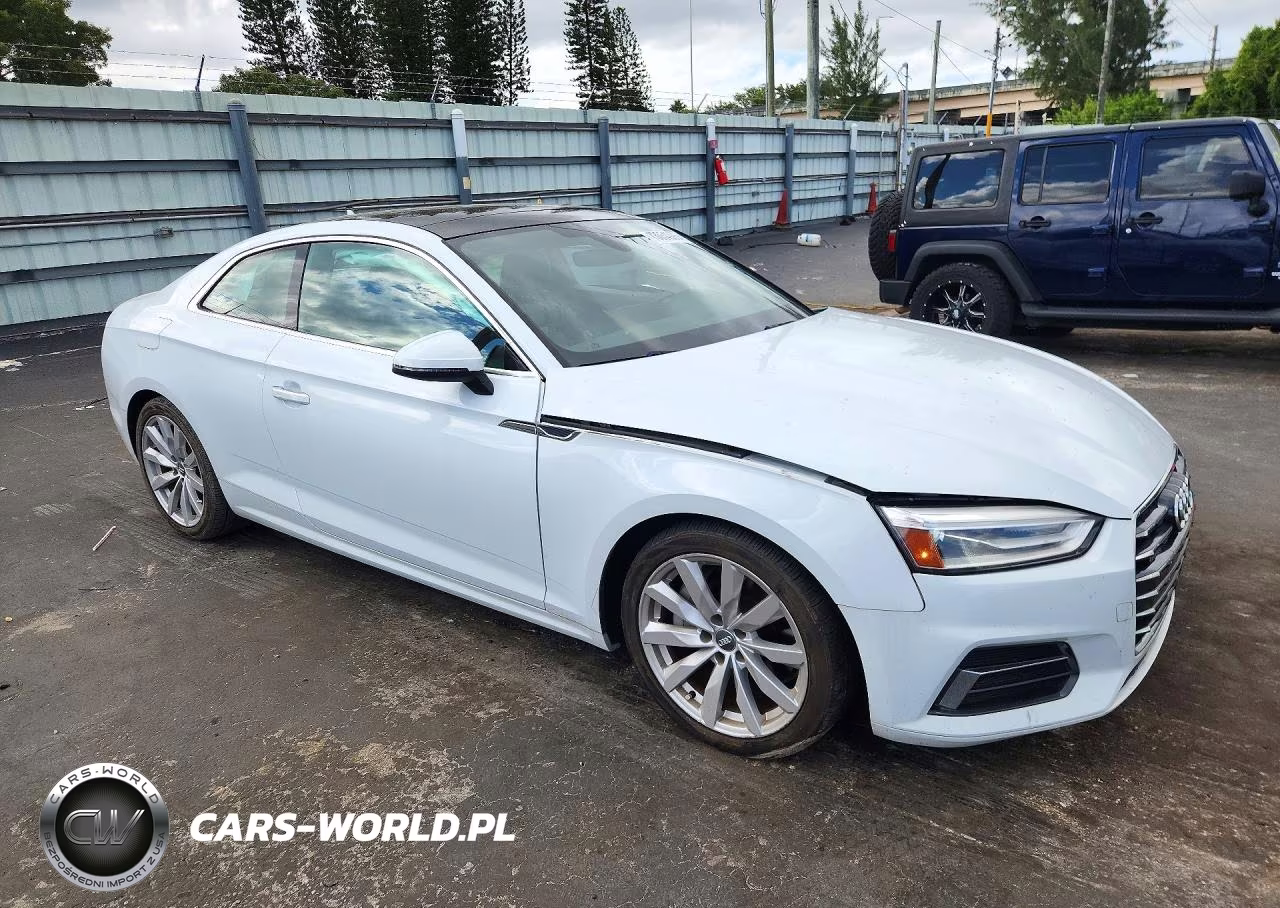 2018 Audi A5 Premium VIN:WAUNNAF56JA025557 - 4