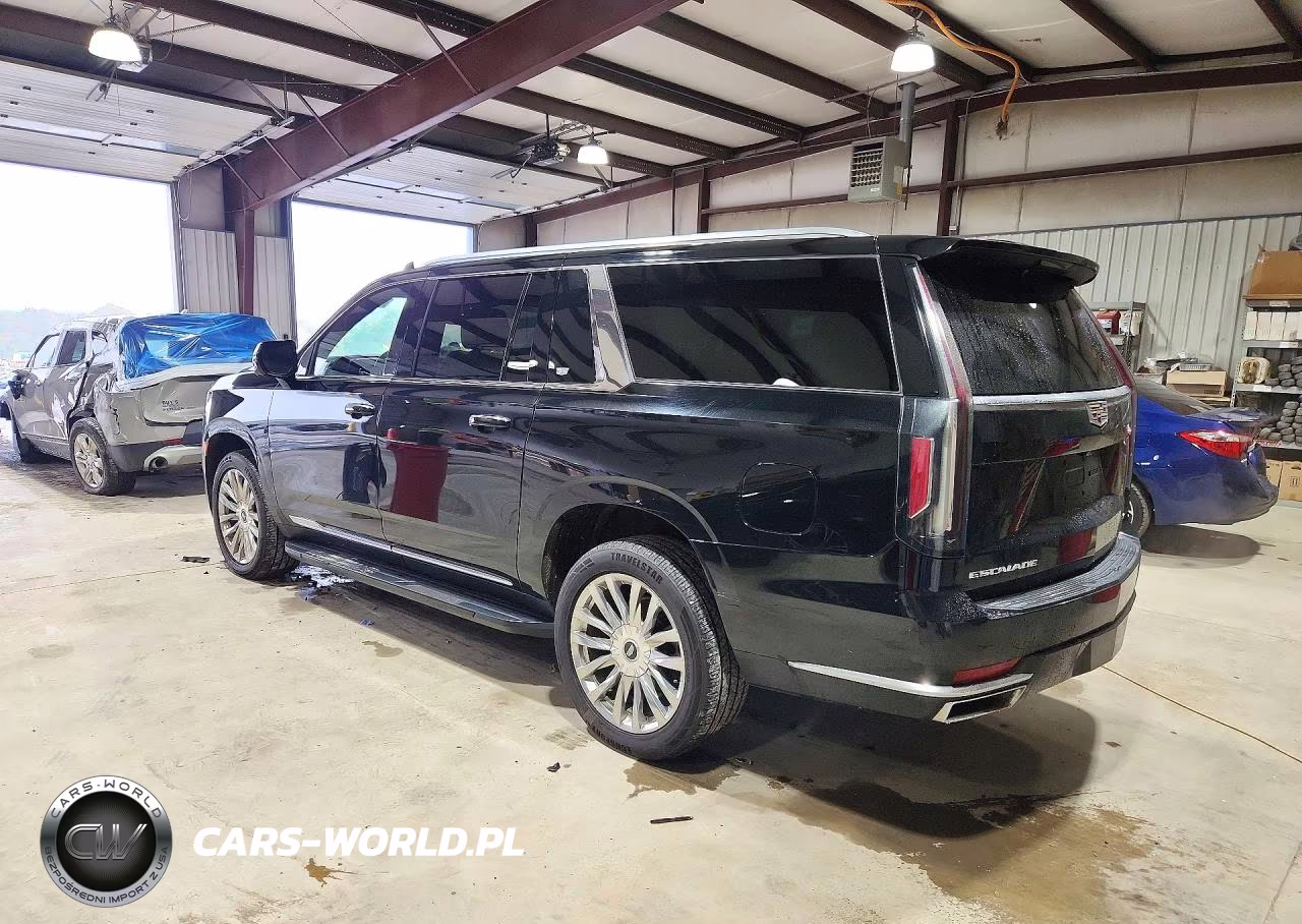 2022 Cadillac Escalade Esv Premium Luxury VIN:1GYS4KKL2NR280646 - 2