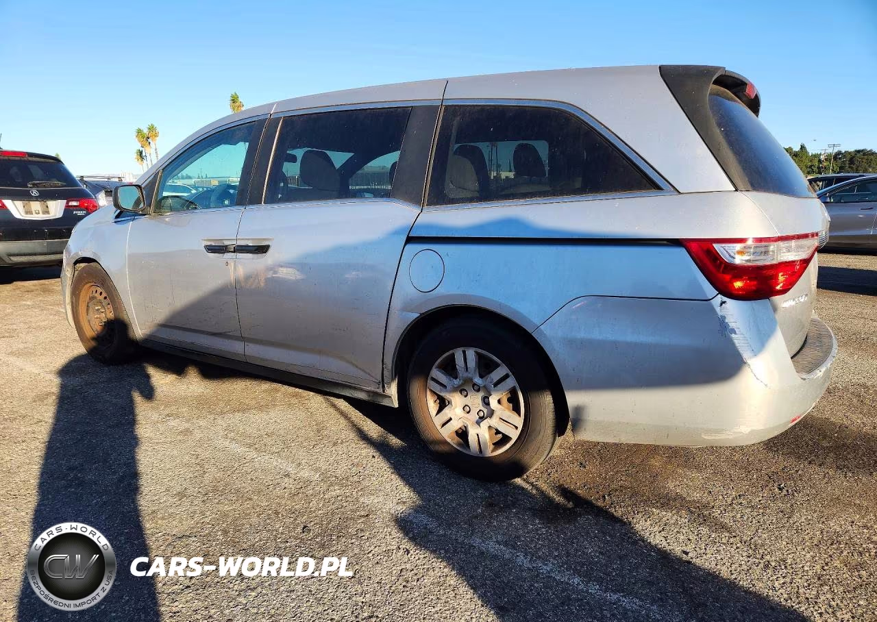 2012 Honda Odyssey Lx VIN:5FNRL5H2XCB019856 - 2