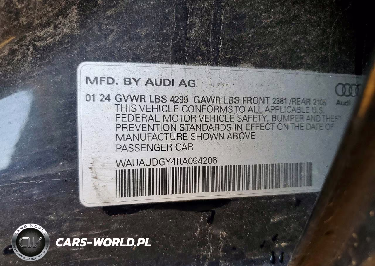 2024 Audi A3 Premium VIN:WAUAUDGY4RA094206 - 13