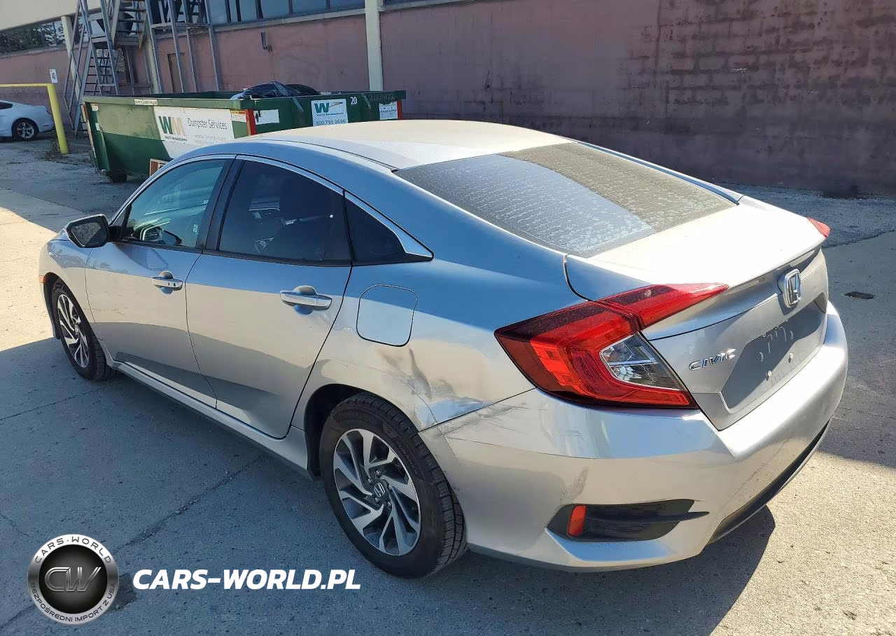 2016 Honda Civic Ex VIN:19XFC2F70GE077745 - 2