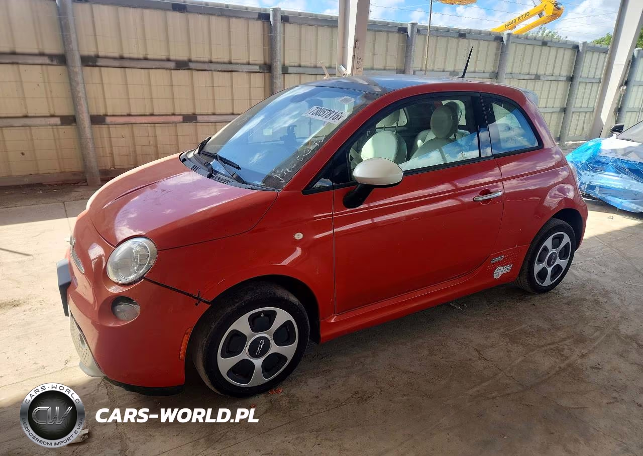 2015 Fiat 500 Electric VIN:3C3CFFGE6FT527461 - 1