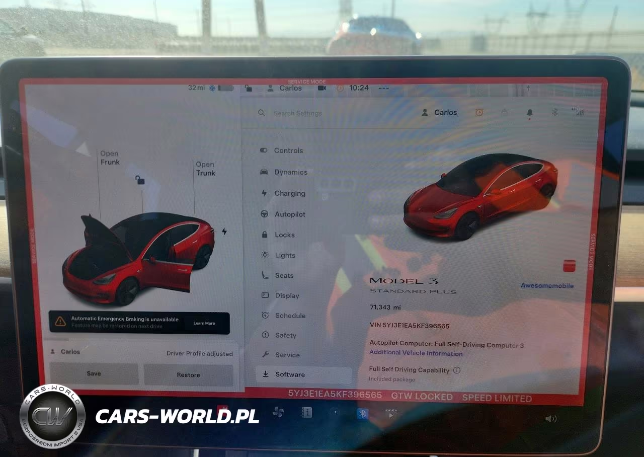 2019 Tesla Model 3 VIN:5YJ3E1EA5KF396565 - 9