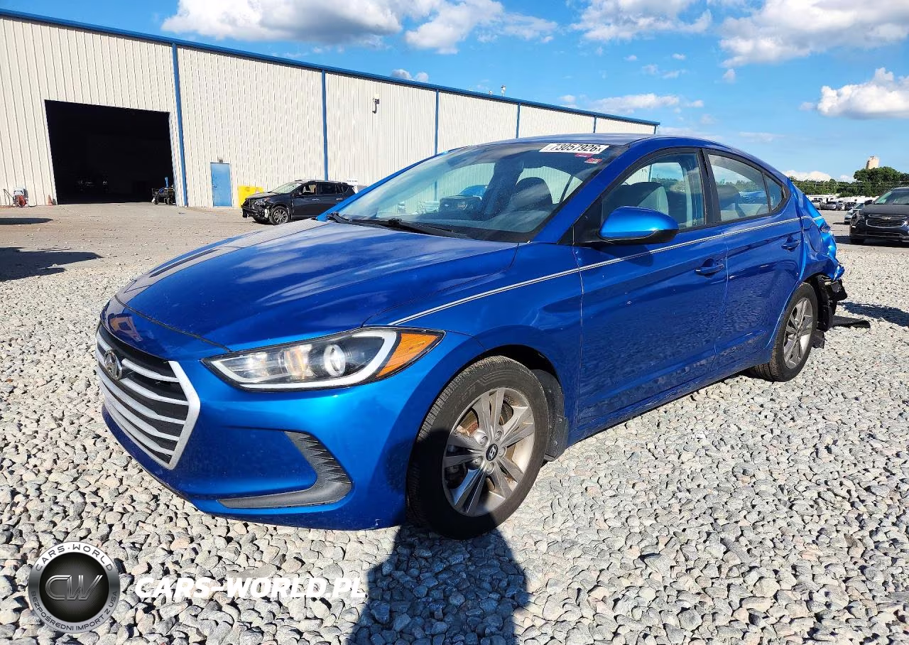 2017 Hyundai Elantra Se VIN:KMHD84LF5HU063788 - 1