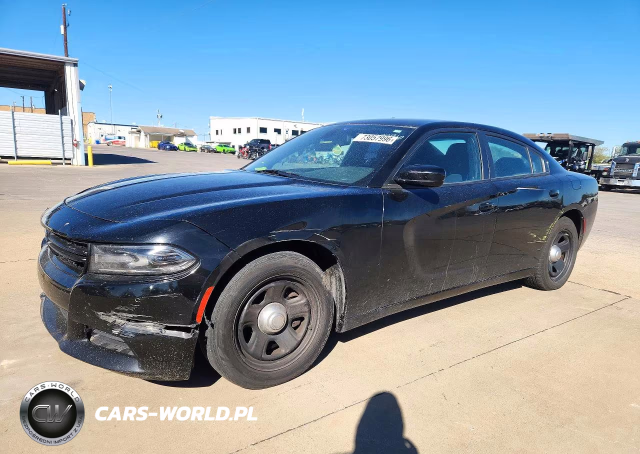 2016 Dodge Charger Police VIN:2C3CDXAT4GH237815 - 1