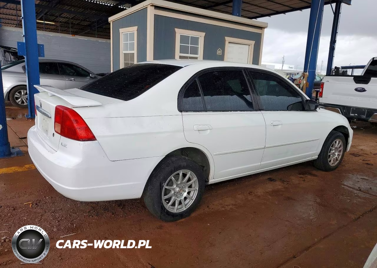 2002 Honda Civic Lx VIN:1HGES16572L068436 - 3