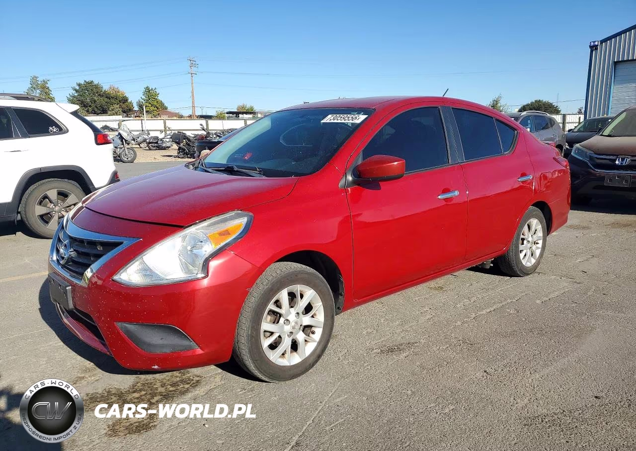 2015 Nissan Versa 1.6 Sv VIN:3N1CN7AP1FL829886 - 1
