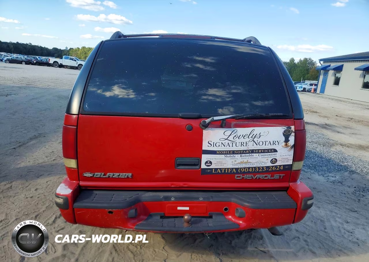 1999 Chevrolet Blazer VIN:1GNDT13W4X2231827 - 6