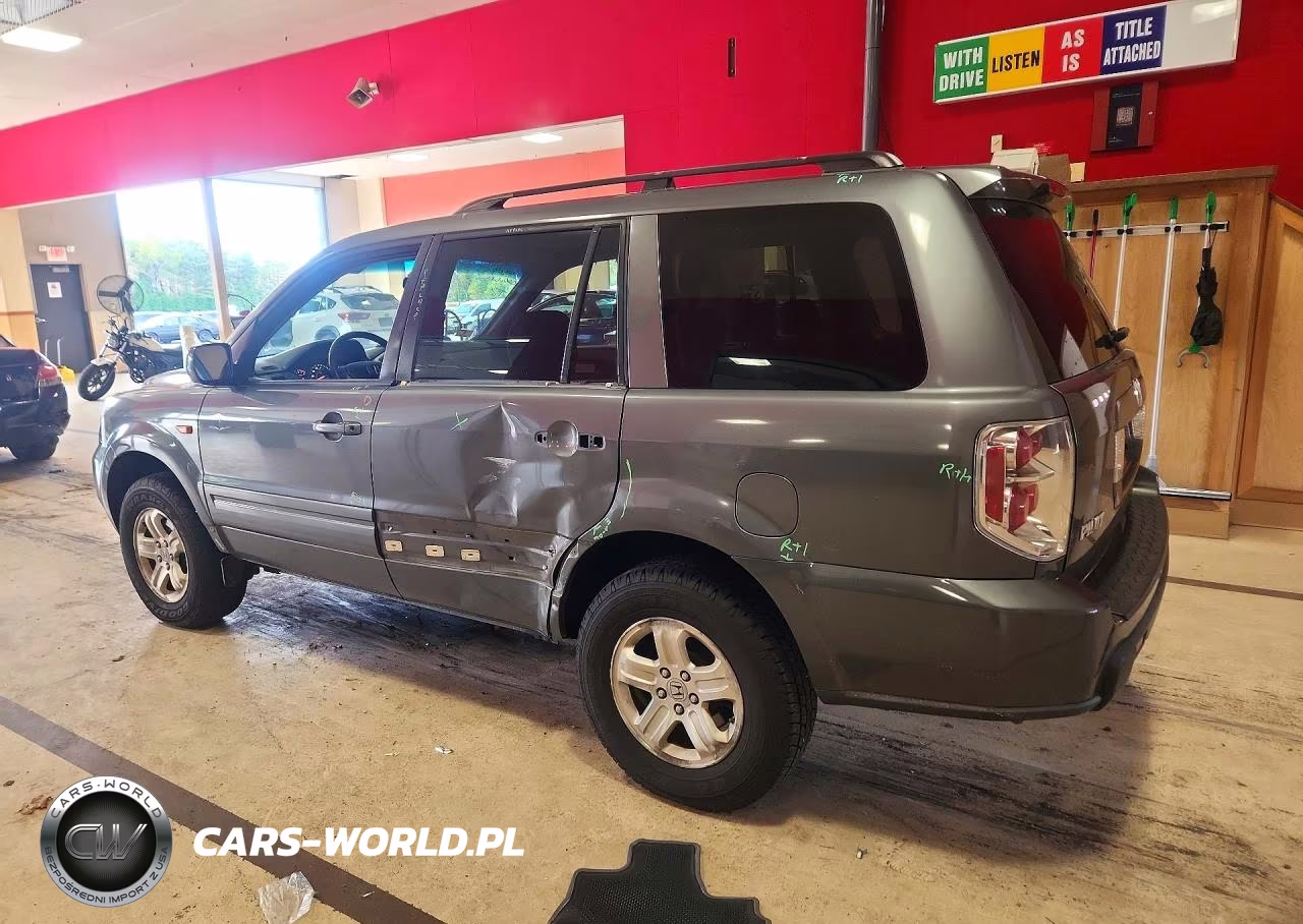2008 Honda Pilot Vp VIN:5FNYF18208B052089 - 2