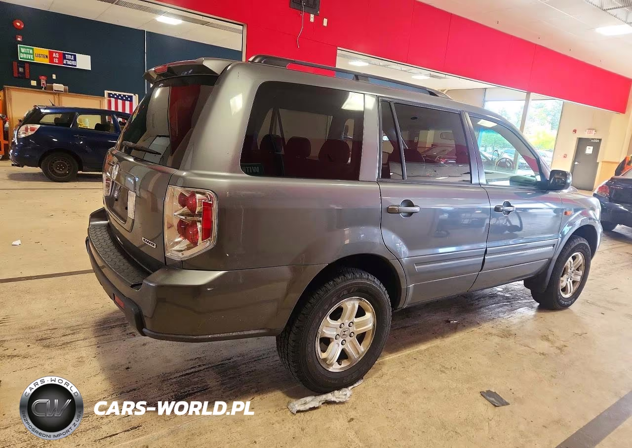 2008 Honda Pilot Vp VIN:5FNYF18208B052089 - 3