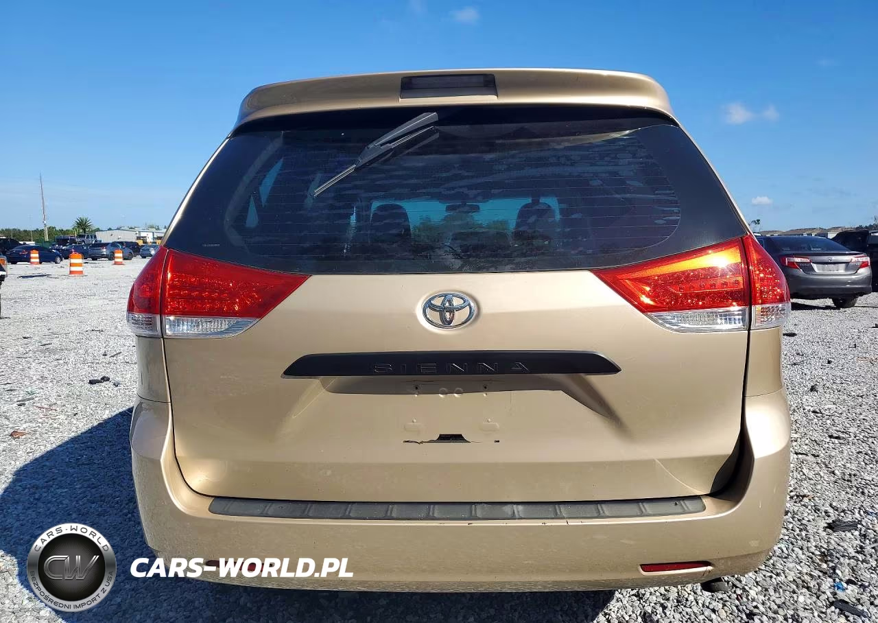 2011 Toyota Sienna Base 7-Passenger VIN:5TDKA3DC0BS009180 - 6