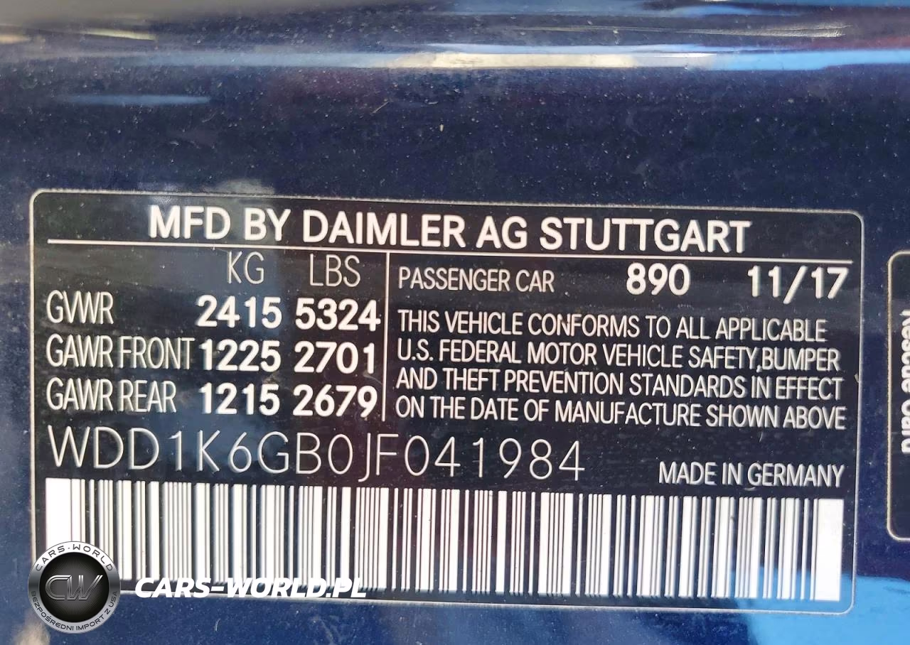2018 Mercedes-Benz E 400 4Matic VIN:WDD1K6GB0JF041984 - 12