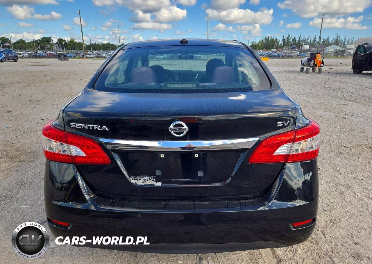 2015 Nissan Sentra Sv VIN:3N1AB7AP0FL680855 - 6