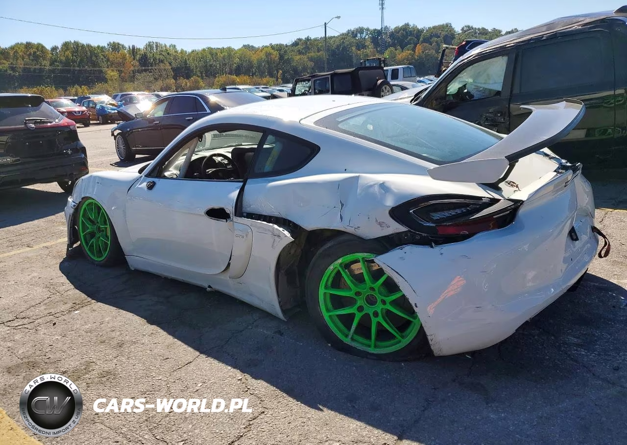 2016 Porsche Cayman Gt4 VIN:WP0ZZZ98ZGK199692 - 2