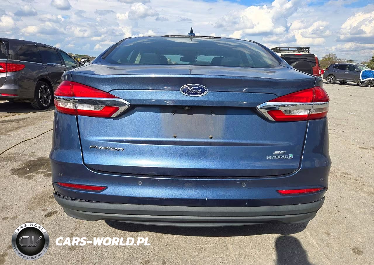 2019 Ford Fusion Se VIN:3FA6P0LU6KR104389 - 6