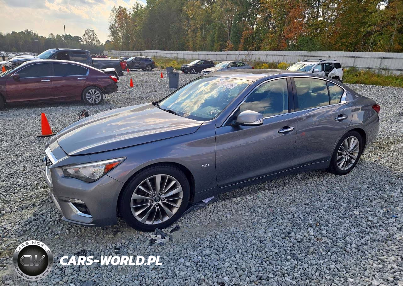 2019 Infiniti Q50 3.0T Luxe VIN:JN1EV7AP0KM512433 - 1