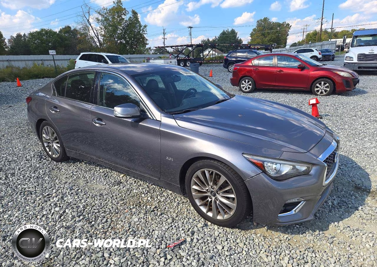 2019 Infiniti Q50 3.0T Luxe VIN:JN1EV7AP0KM512433 - 4