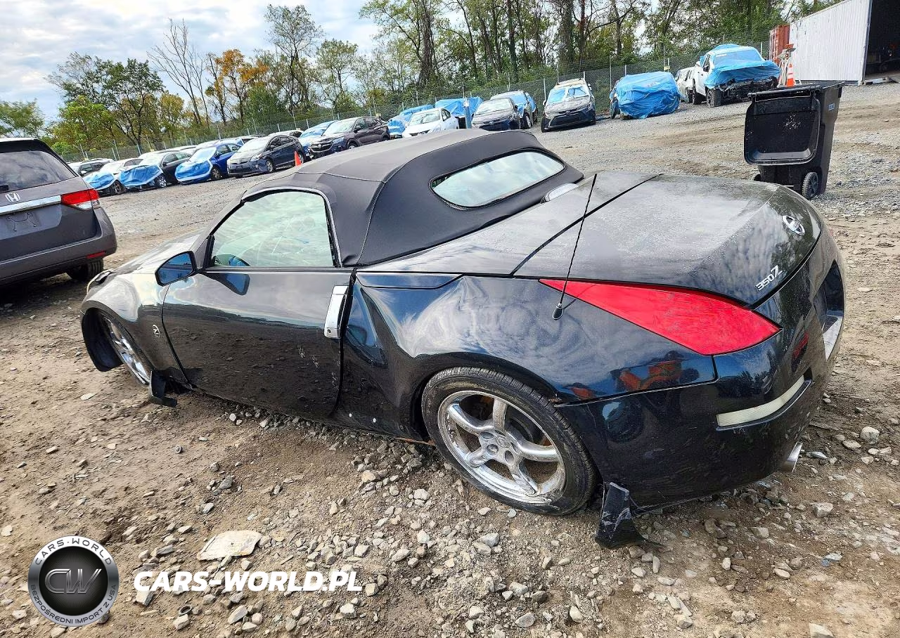 2008 Nissan 350Z Enthusiast VIN:JN1BZ36A98M851849 - 2