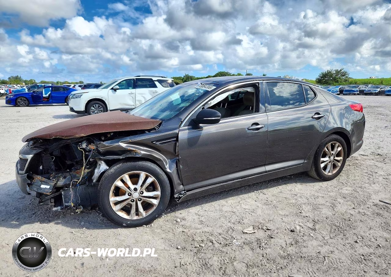 2013 Kia Optima Ex VIN:5XXGN4A70DG210198 - 1