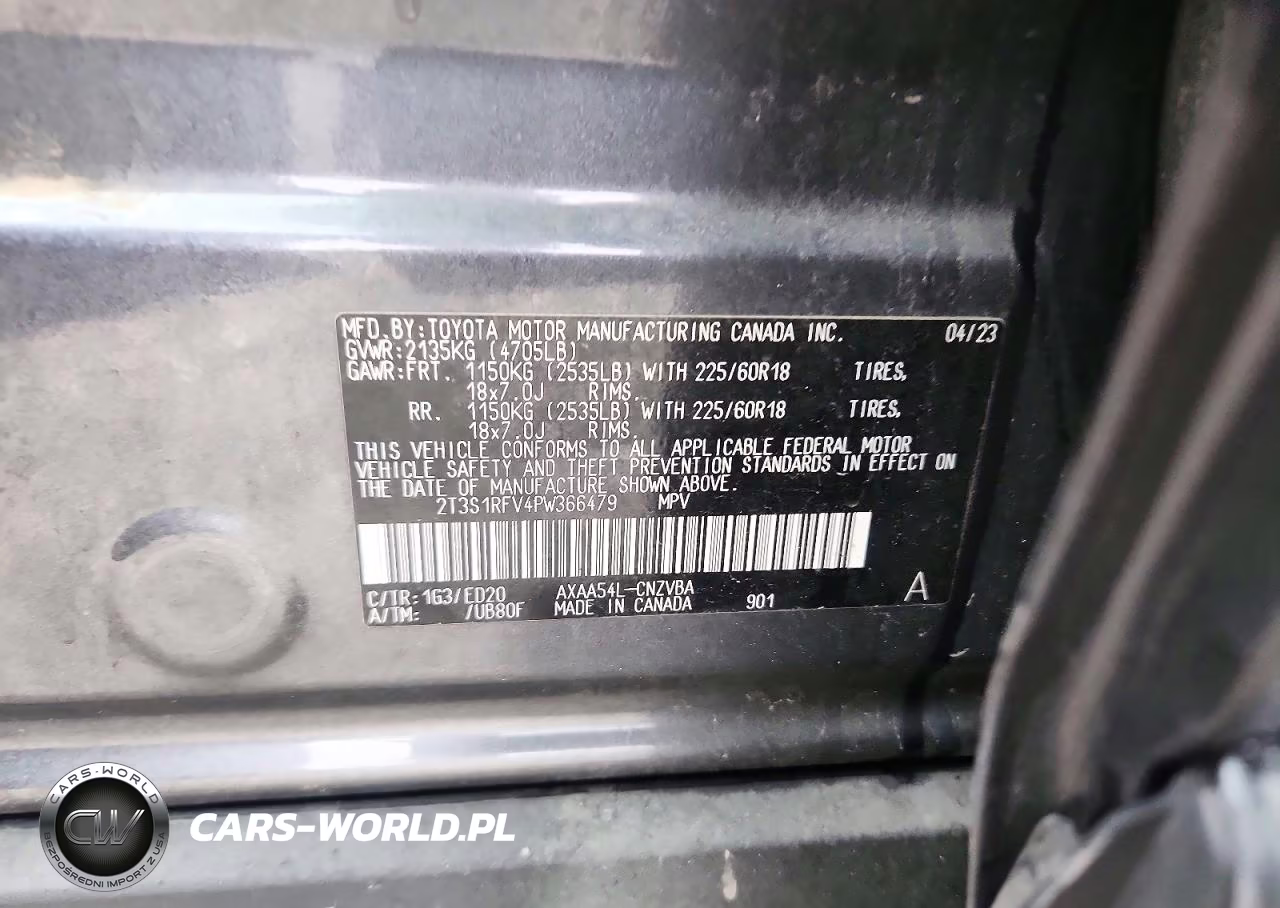 2023 Toyota Rav4 Trd Off Road VIN:2T3S1RFV4PW366479 - 13
