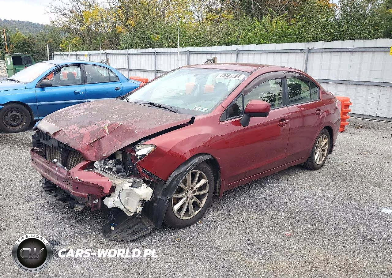 2014 Subaru Impreza Premium VIN:JF1GJAC65EH017862 - 1