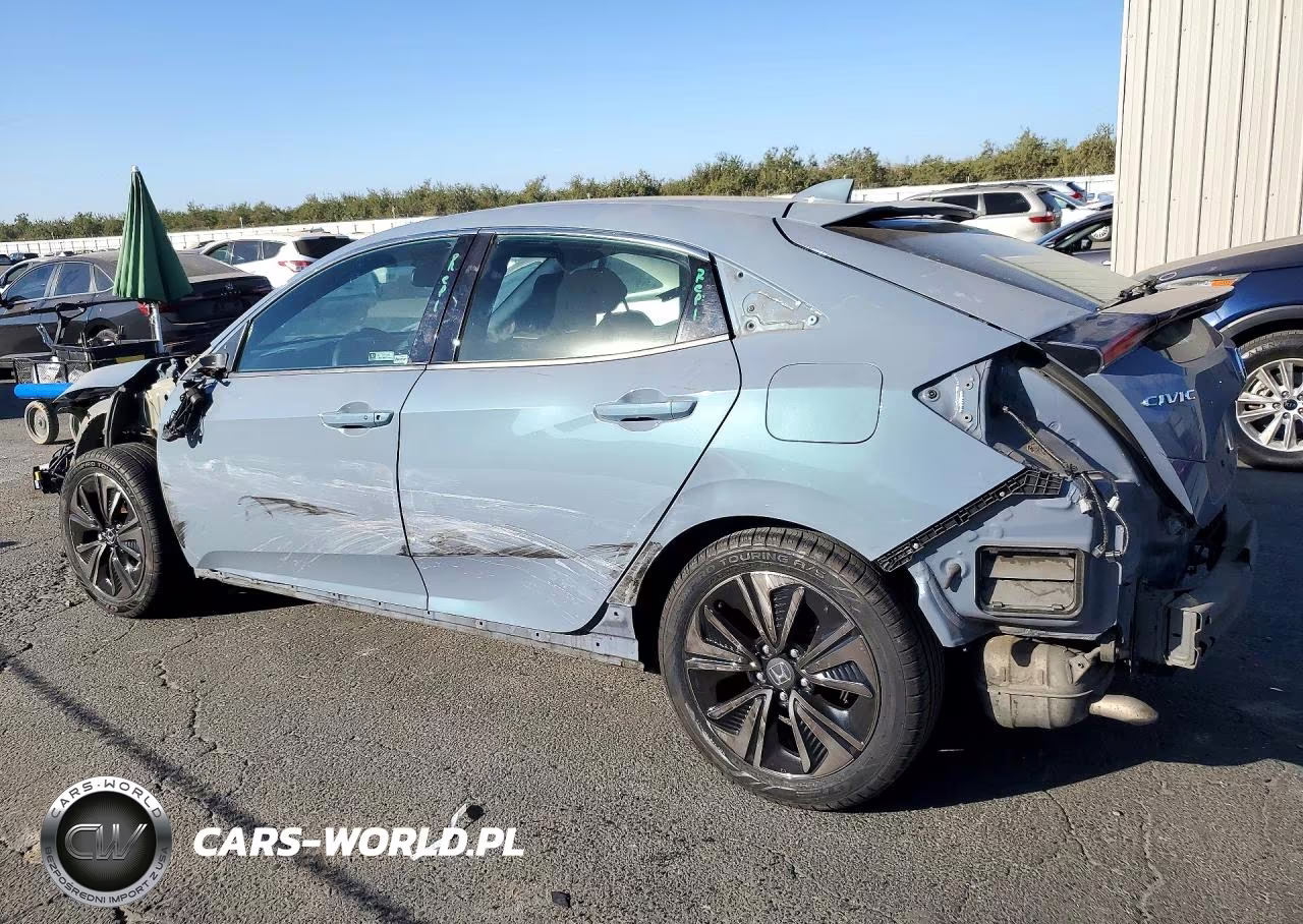 2019 Honda Civic Ex VIN:SHHFK7H64KU407697 - 2