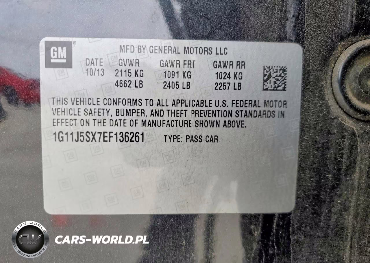 2014 Chevrolet Malibu Ltz VIN:1G11J5SX7EF136261 - 13