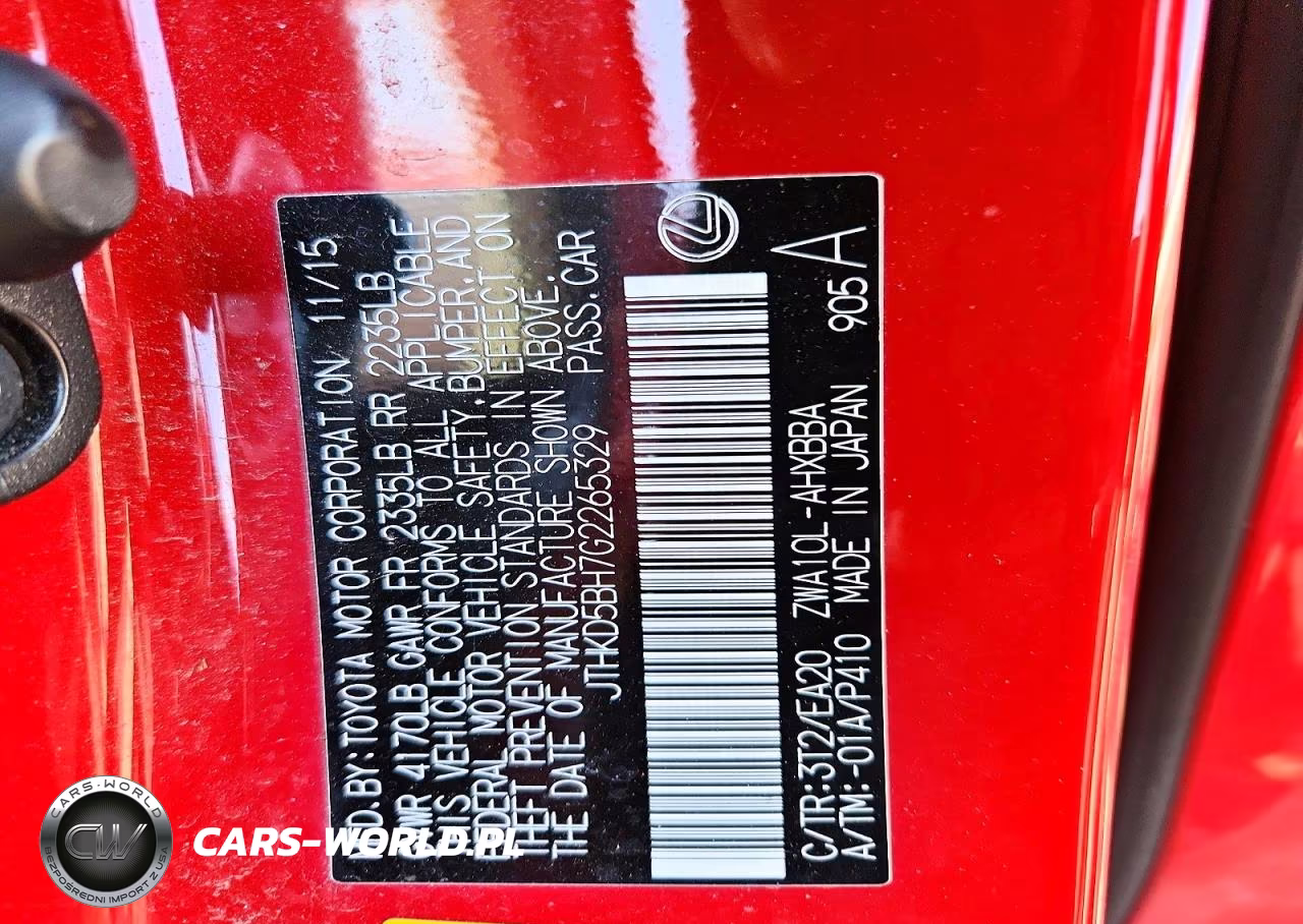 2016 Lexus Ct 200 VIN:JTHKD5BH7G2265329 - 12