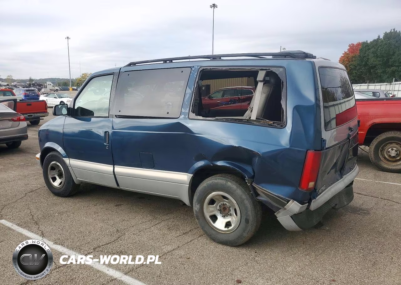 2000 Chevrolet Astro VIN:1GNDM19W5YB107233 - 2