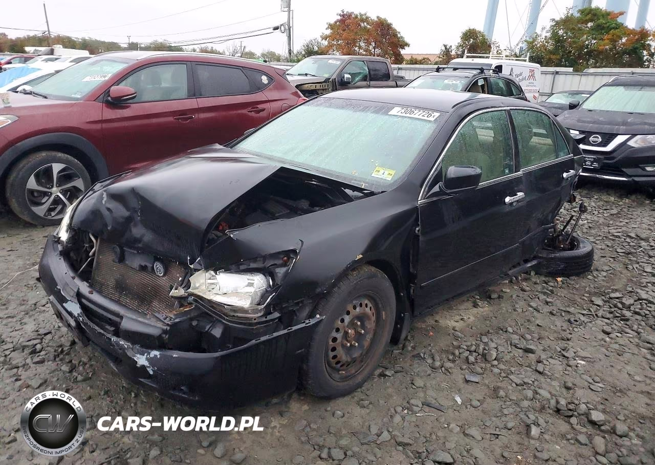 2007 Honda Accord Se VIN:1HGCM55397A062696 - 1