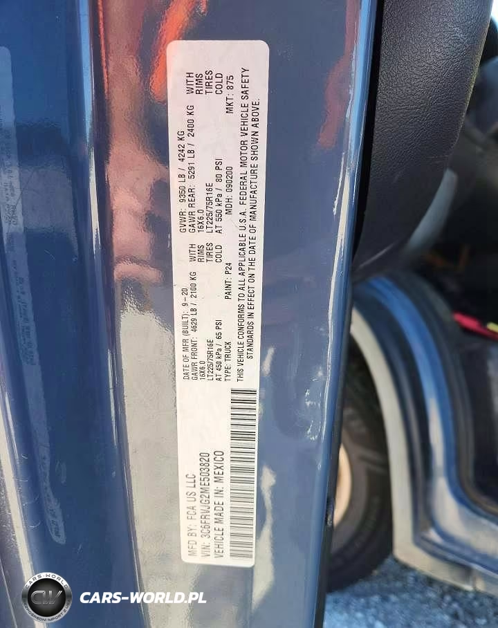 2021 Ram Promaster 3500 3500 High VIN:3C6FRVJG2ME503820 - 12