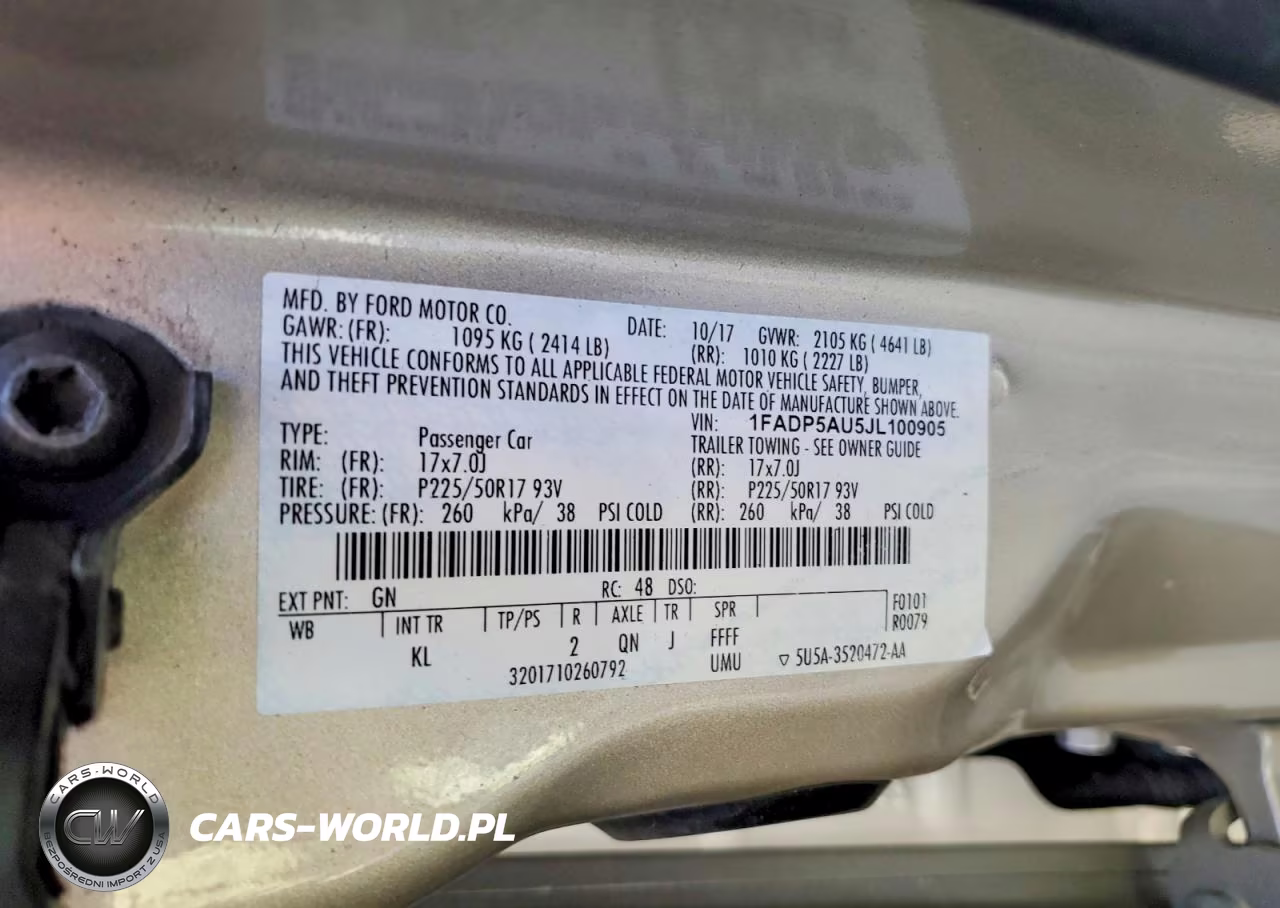 2018 Ford C-Max Se VIN:1FADP5AU5JL100905 - 13