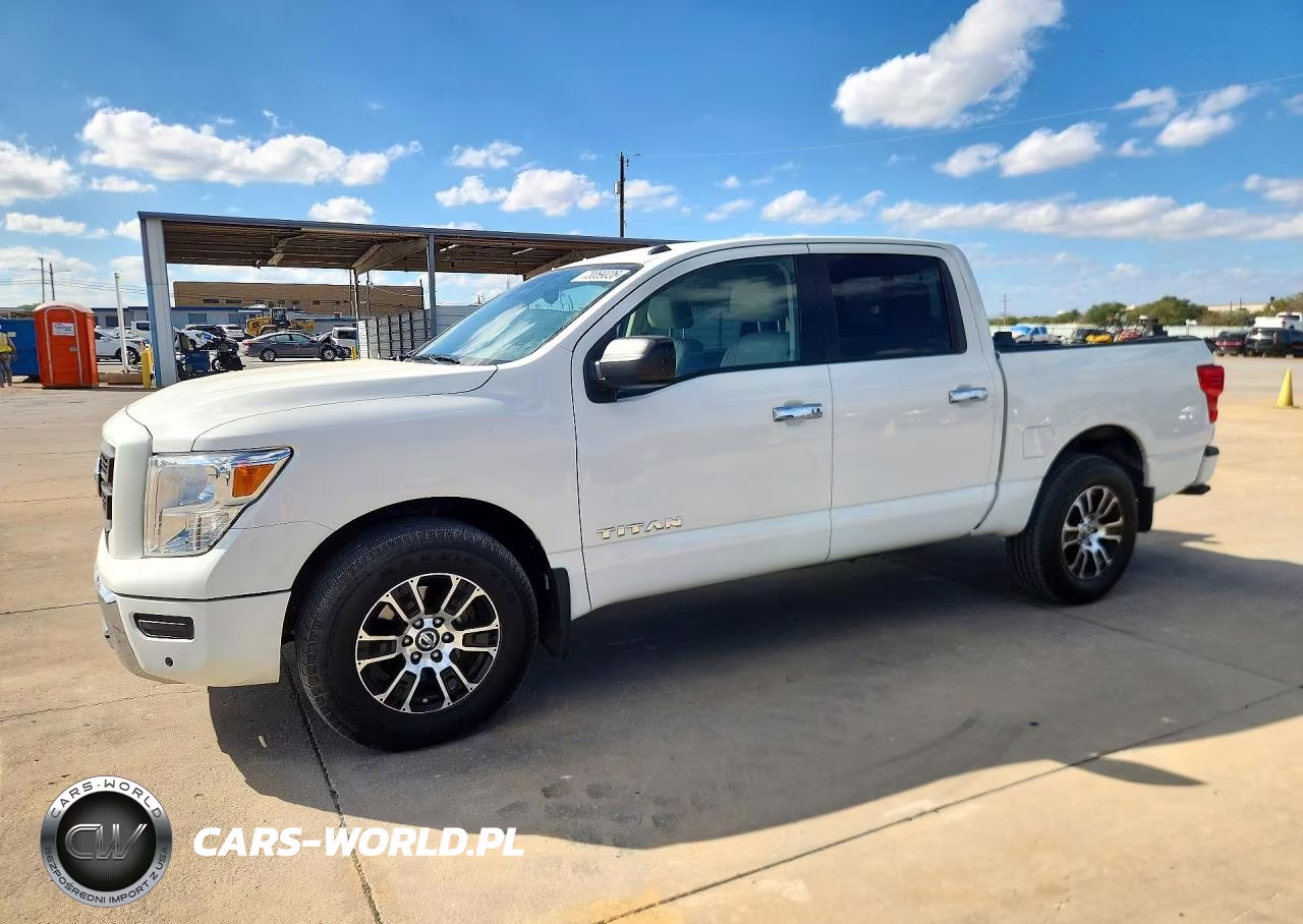 2021 Nissan Titan Sv VIN:1N6AA1ED6MN502486 - 1