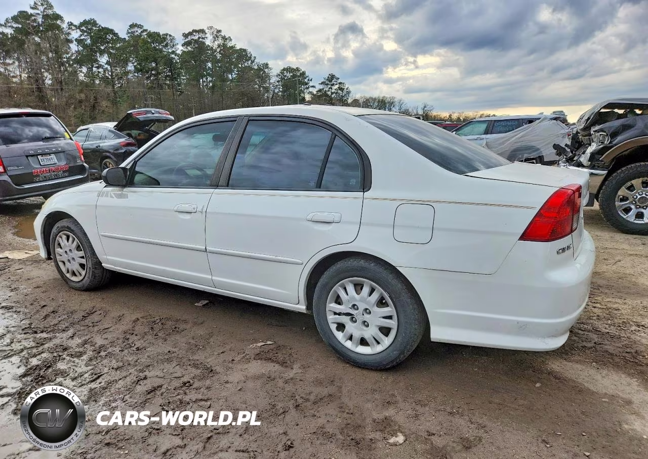 2005 Honda Civic Lx VIN:2HGES16585H556280 - 2