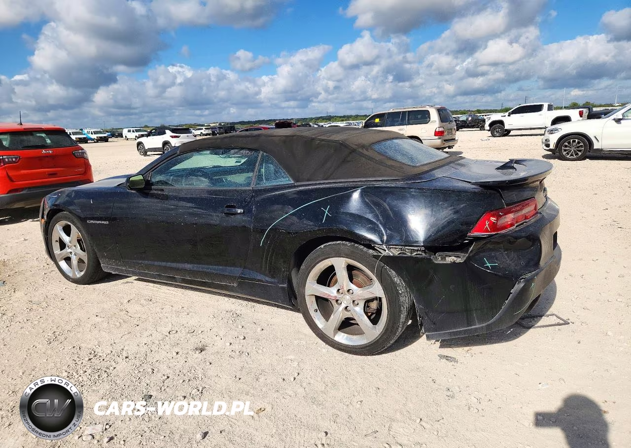 2015 Chevrolet Camaro Lt VIN:2G1FF3D35F9210566 - 2