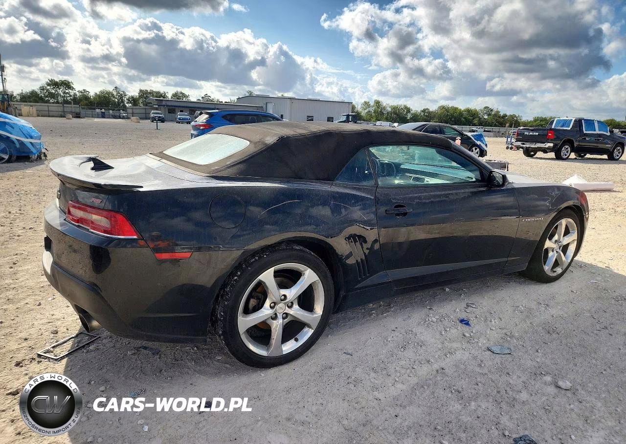 2015 Chevrolet Camaro Lt VIN:2G1FF3D35F9210566 - 3