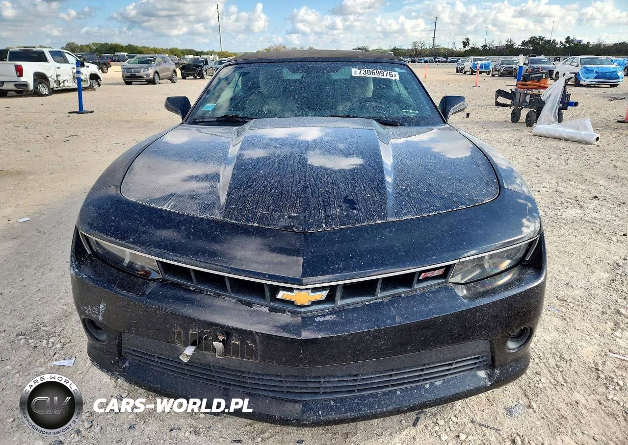 2015 Chevrolet Camaro Lt VIN:2G1FF3D35F9210566 - 5