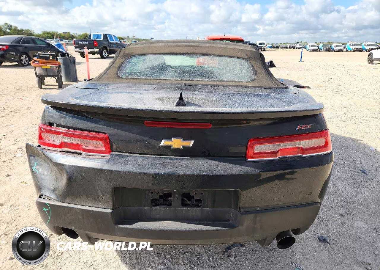 2015 Chevrolet Camaro Lt VIN:2G1FF3D35F9210566 - 6