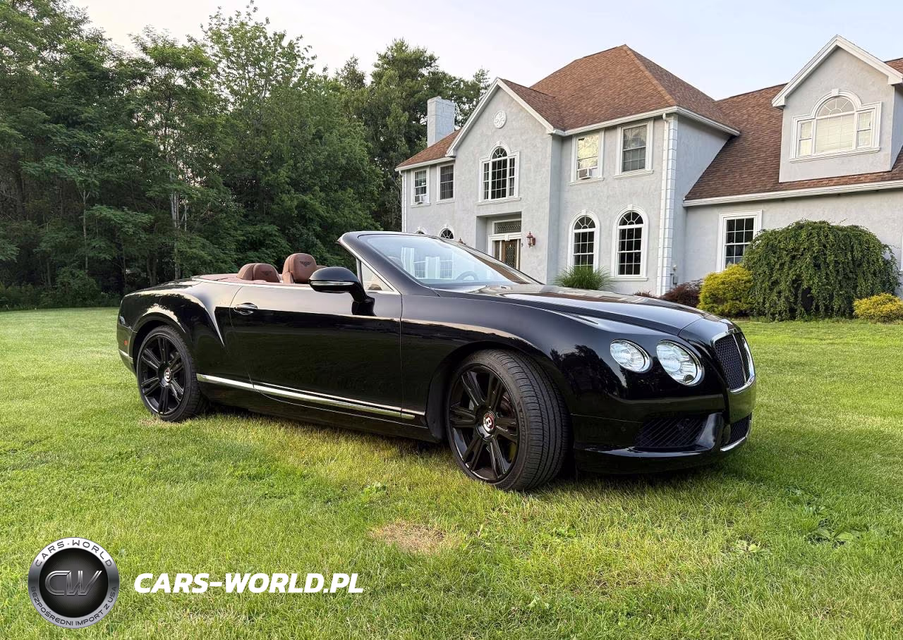 2013 Bentley Continental Gtc V8 VIN:SCBGT3ZAXDC085293 - 2