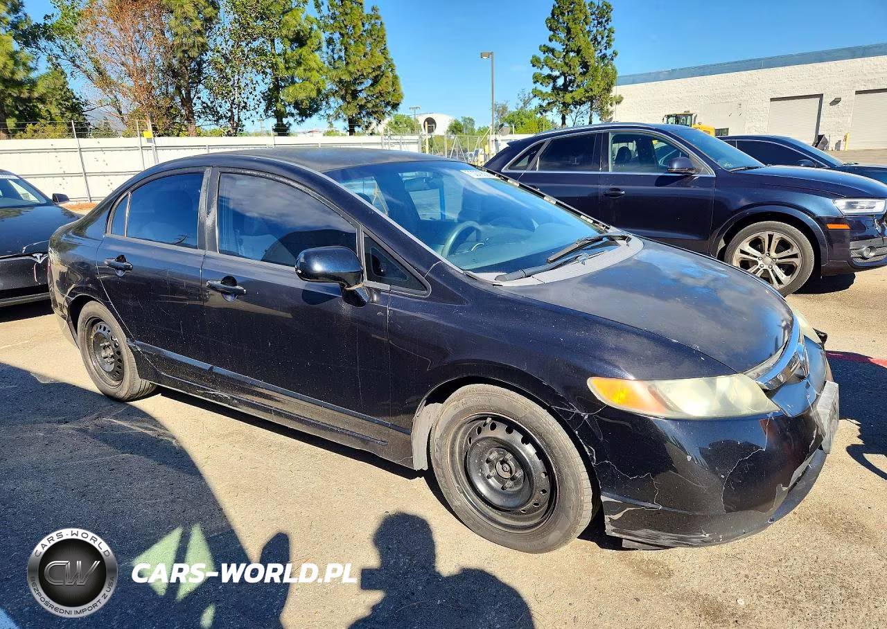 2008 Honda Civic Lx VIN:2HGFA16528H304715 - 4