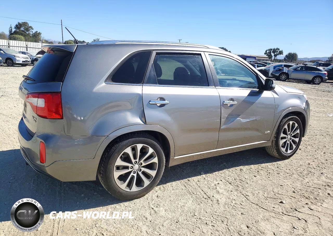 2014 Kia Sorento Sx VIN:5XYKWDA74EG502165 - 3