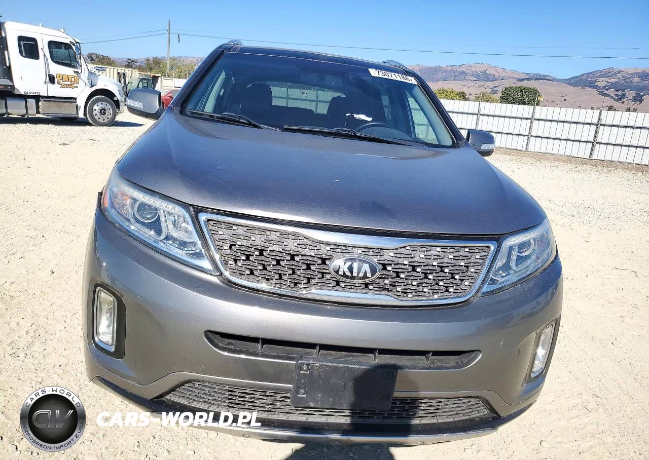 2014 Kia Sorento Sx VIN:5XYKWDA74EG502165 - 5