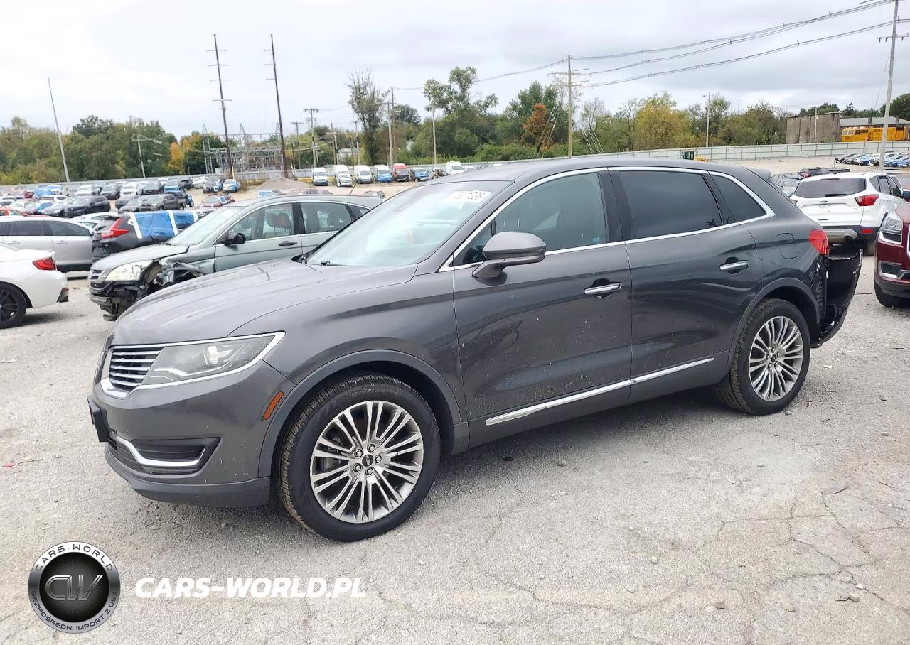 2017 Lincoln Mkx Reserve VIN:2LMPJ8LR6HBL45421 - 1