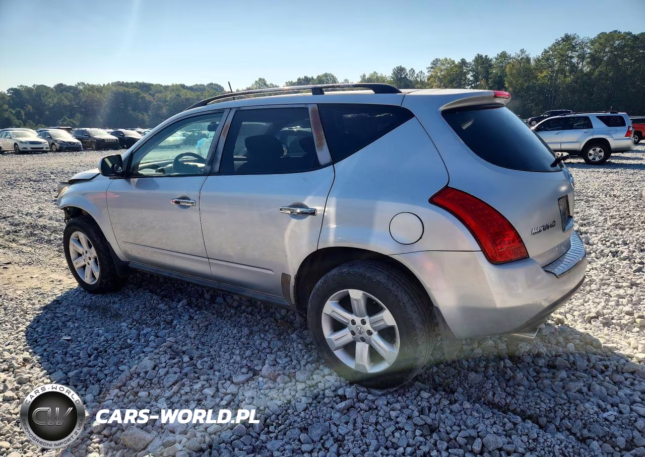 2006 Nissan Murano S VIN:JN8AZ08TX6W406953 - 2