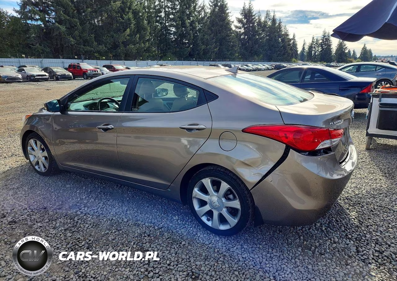 2013 Hyundai Elantra Limited VIN:5NPDH4AEXDH397267 - 2