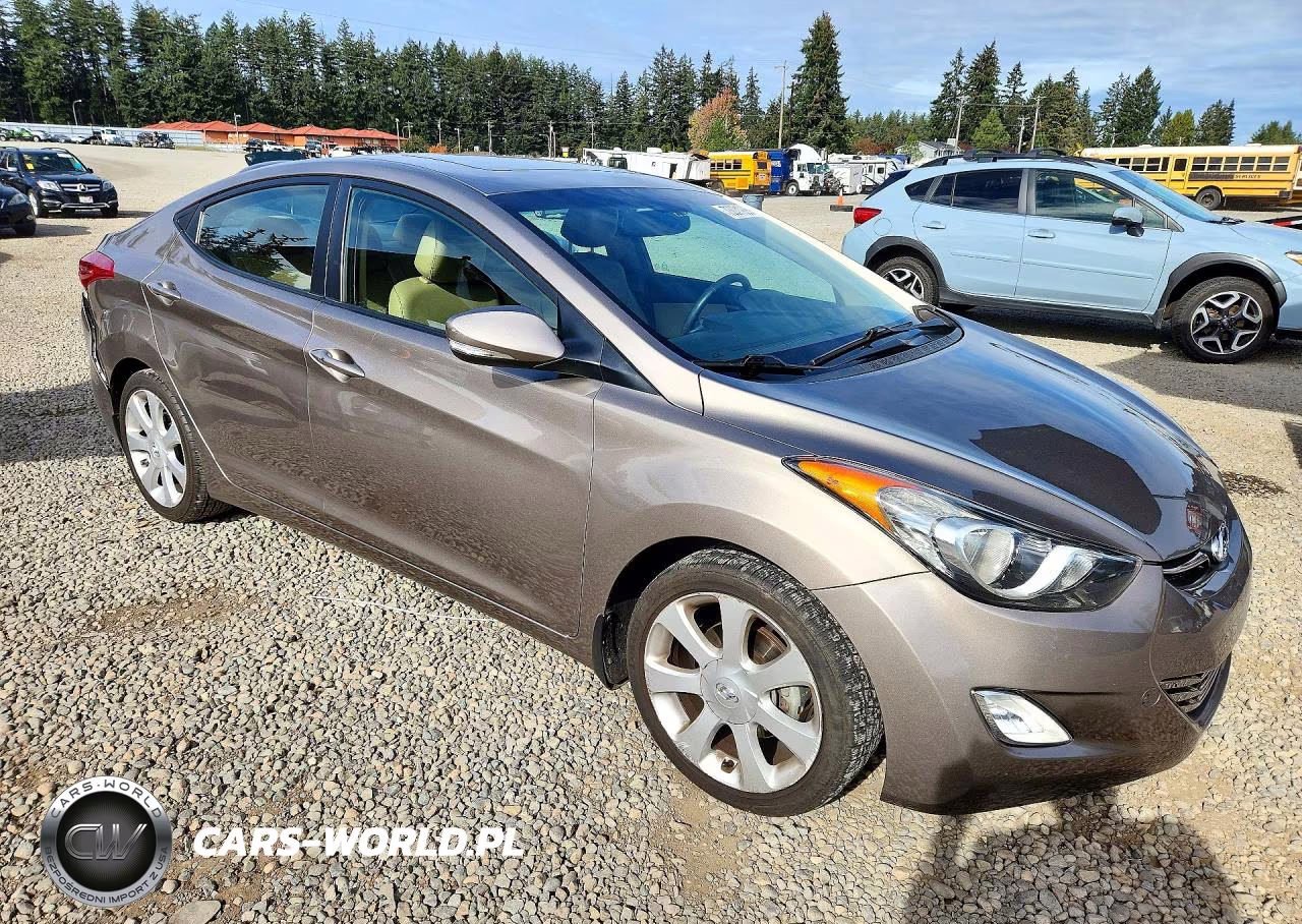 2013 Hyundai Elantra Limited VIN:5NPDH4AEXDH397267 - 4