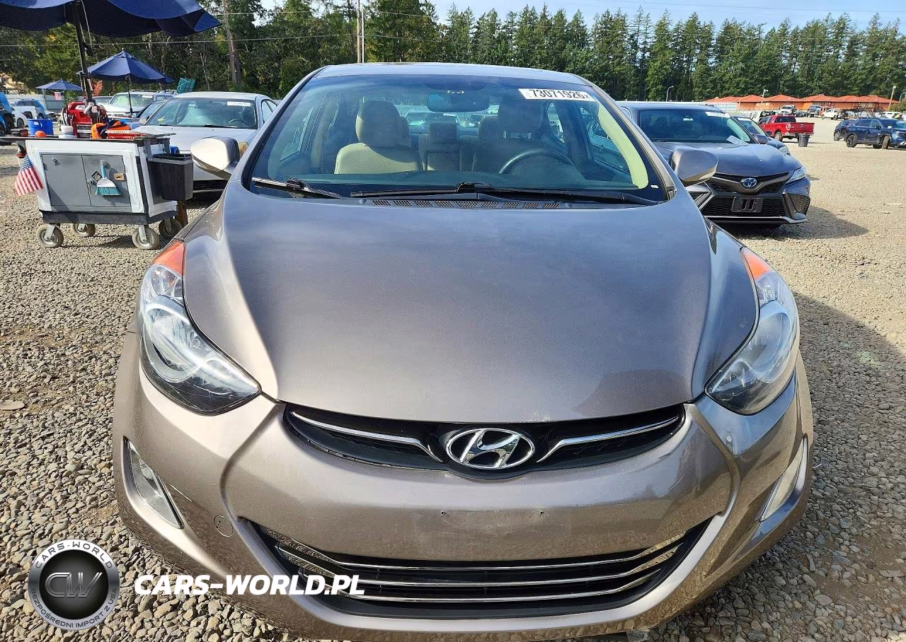 2013 Hyundai Elantra Limited VIN:5NPDH4AEXDH397267 - 5